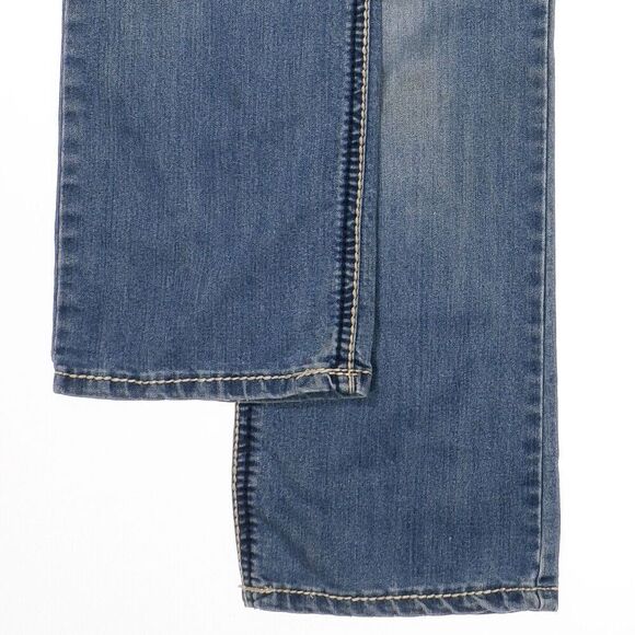 Nine West Jeans Womens 14/31 Annette Embellished Blue Denim Measures 36 x 29.5 - Picture 10 of 12